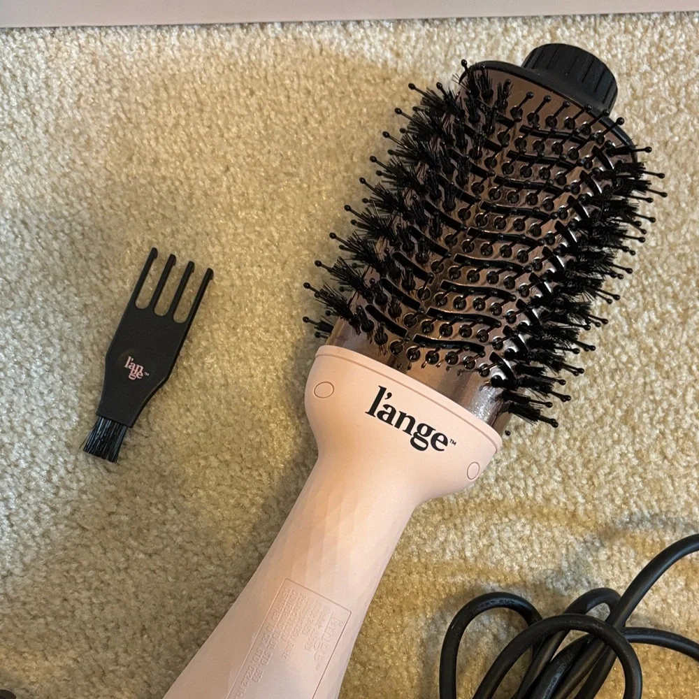Lange Pink Round Hot Air Styling Brush